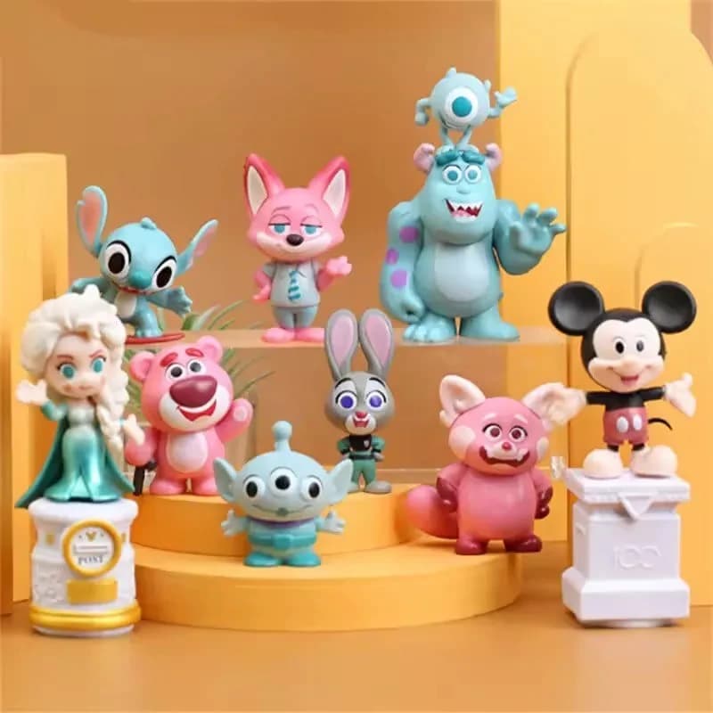 فیگور دیزنی Disney طرح صدمین سالگرد دیزنی مجموعه 9 عددی — تصویر ۳
