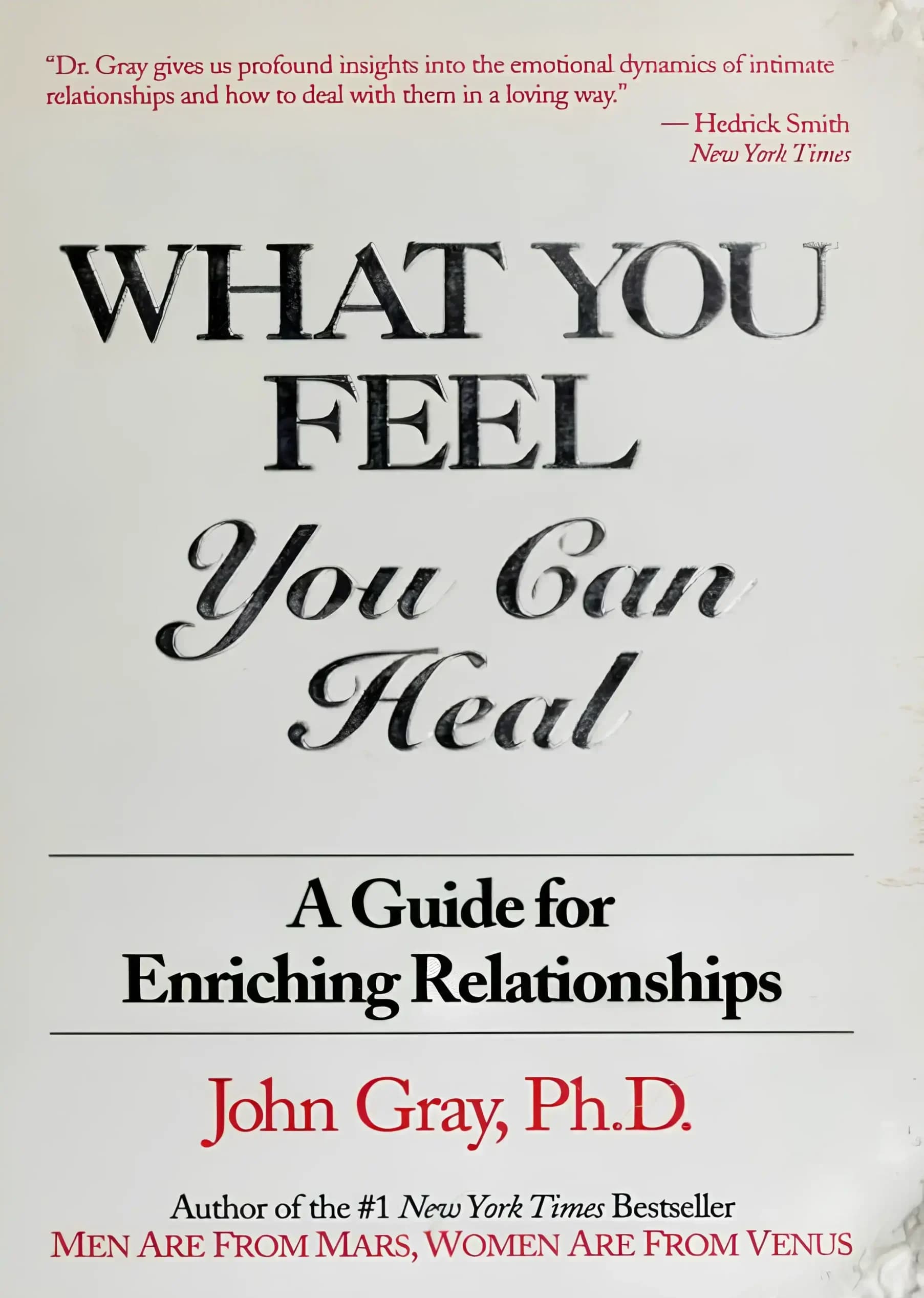 کتاب هر آنچه احساس میکنی میتوانی درمان کنی (What You Feel You Can Heal) نسخه انگلیسی PDF | جان گری
