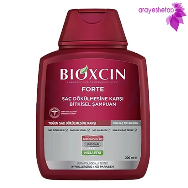 شامپو بیوکسین قرمز ضد ریزش فورت Fort