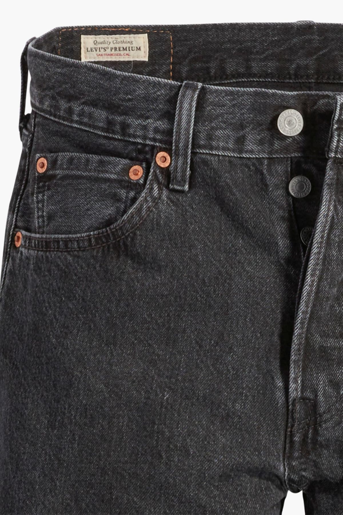 شلوار جین لیوایز مردانه 100% پنبه خاکستری راسته فاق نرمال کژوال/روزمره | Levi’s A7735-0042 TR — تصویر ۵