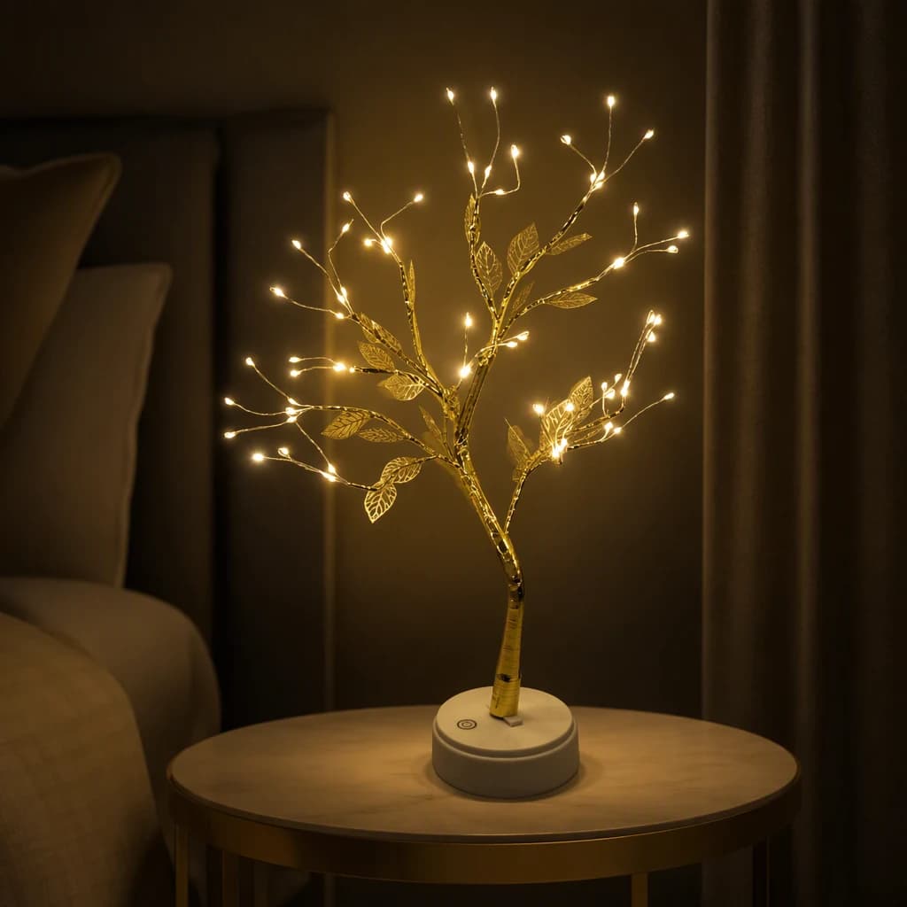 چراغ خواب درختی مدل LED ریز