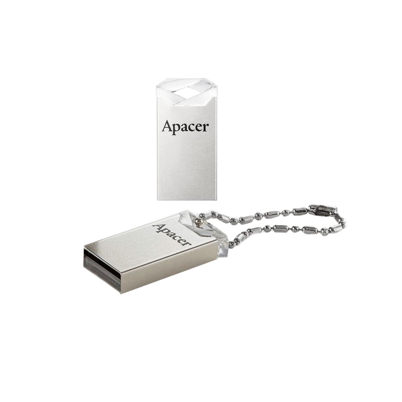 فلش Apacer AH111 USB2.0 Flash Memory-64GB (گارانتی متین)-کریستالی — تصویر ۲