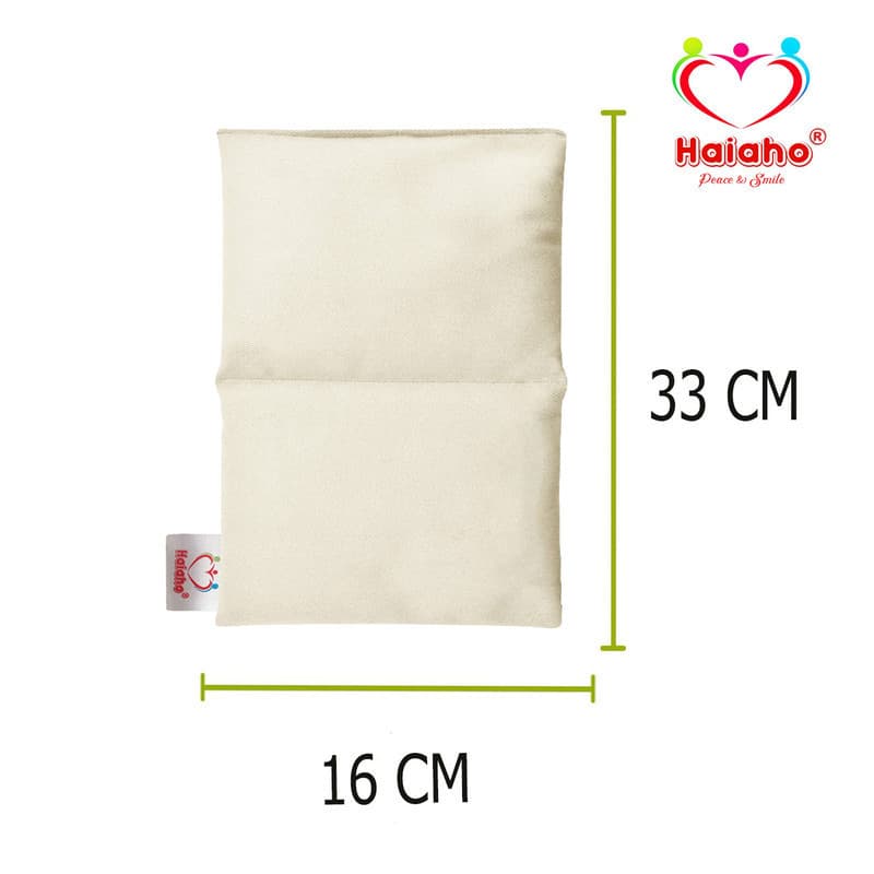 کیسه تسکین درد هیاهو مدل آروماتراپی اسانس گل محمدی کد Wheat-33×16 — تصویر ۴