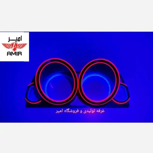 قاب کیلومتر نورانی پراید صبا (شیشه رو،کربن شده) — تصویر ۴