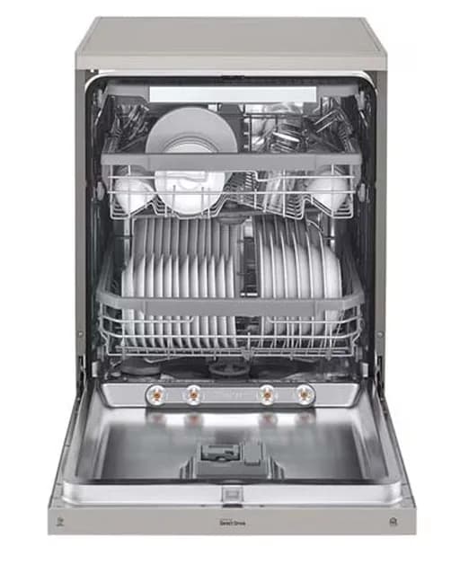 ماشین ظرفشویی 14 نفره ال جی مدل LG DFC435FP دارای 3 کشو و درب بازکن خودکار با گارانتی 24 ماهه جی اس ام — تصویر ۳