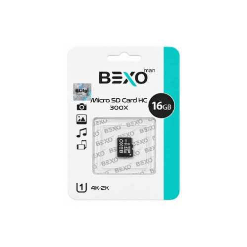 کارت حافظه microSD بکسو مدل 300X U1 ظرفیت 16 گیگابایت