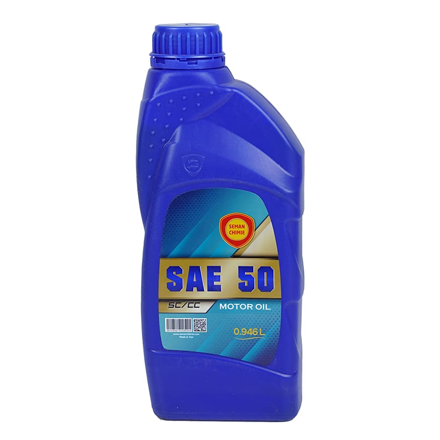 روغن موتور سمن شیمی SC/CC SAE50 حجم 0.946 — تصویر ۲