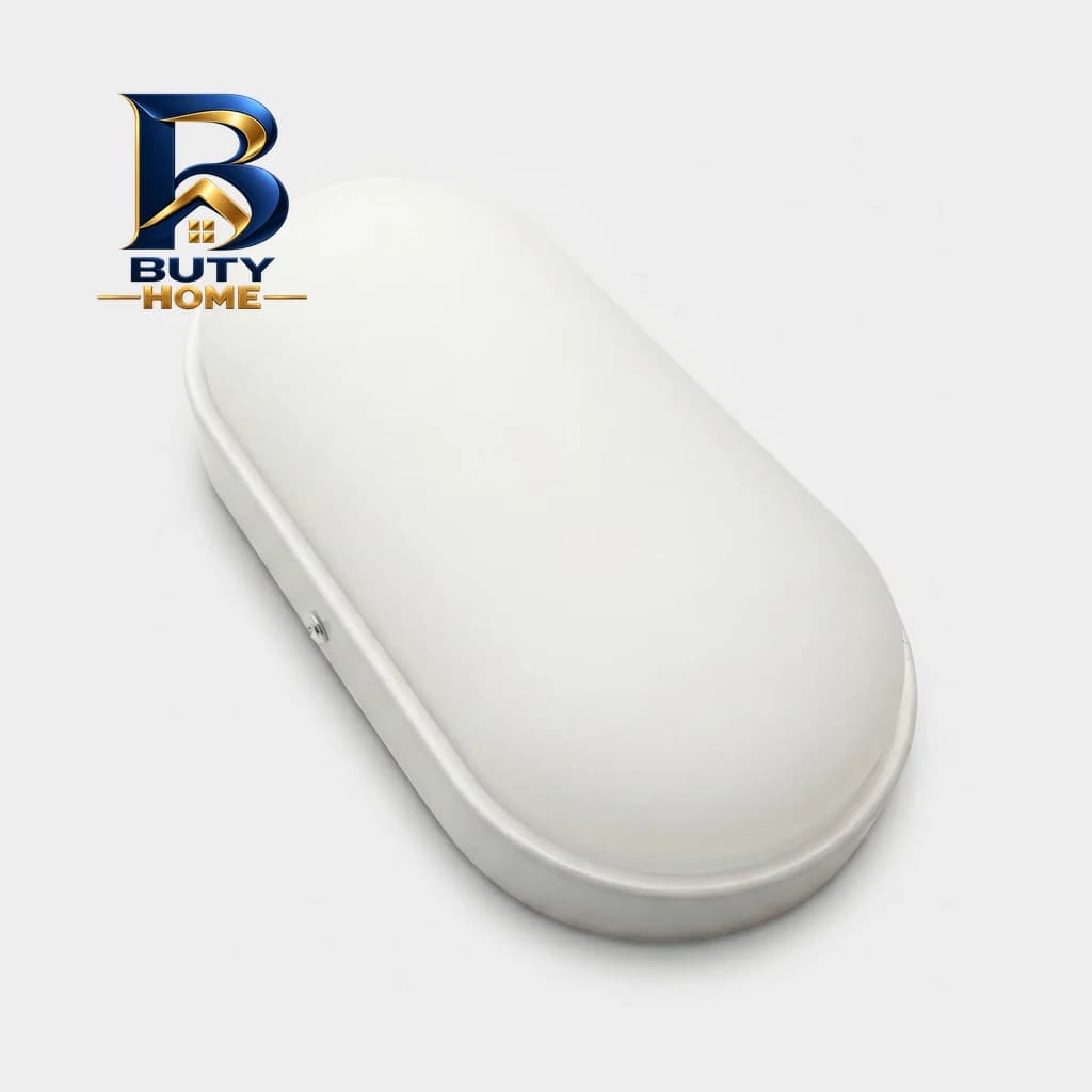 چراغ حیاطی ۲۲ وات نیرو الکتریک مدل واترپروف IP۶۶ طرح روکار بیضی اصل — تصویر ۹