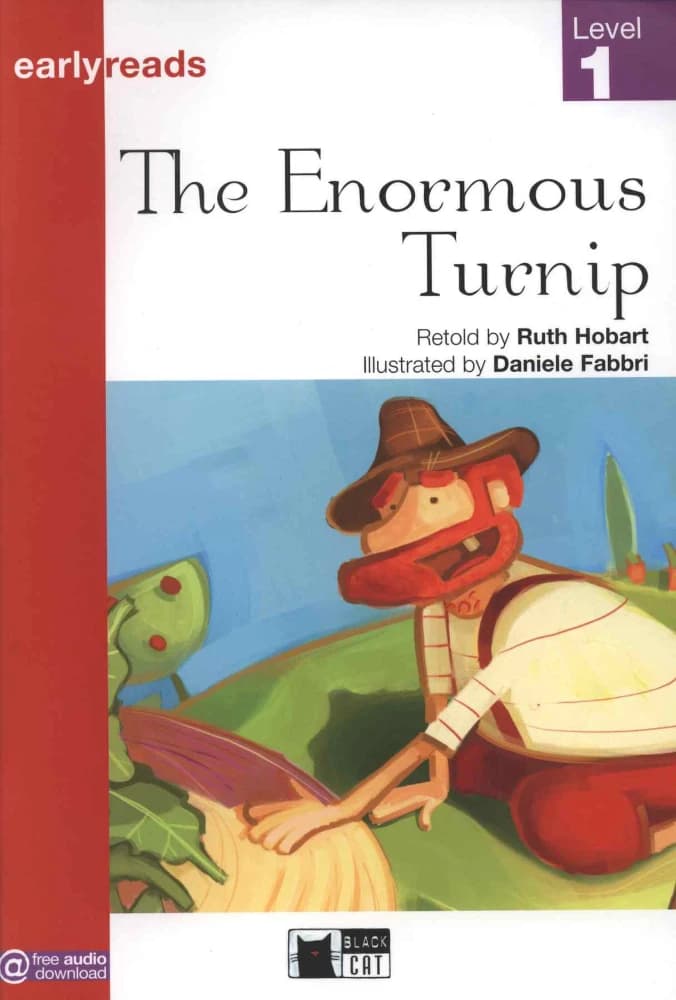 کتاب The Enormous Turnip (شلغم غولپیکر) نسخه انگلیسی PDF