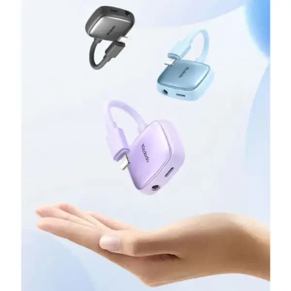 مبدل لایتنینگ به لایتنینگ و جک 3.5 میلیمتری مکدودو مدل Mcdodo CA-2740 — تصویر ۵