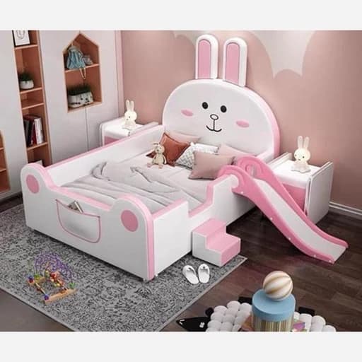 تخت کودک ونوجوان …F98 بدون پله و سرسره مبلمان فرنا مدل 1145565