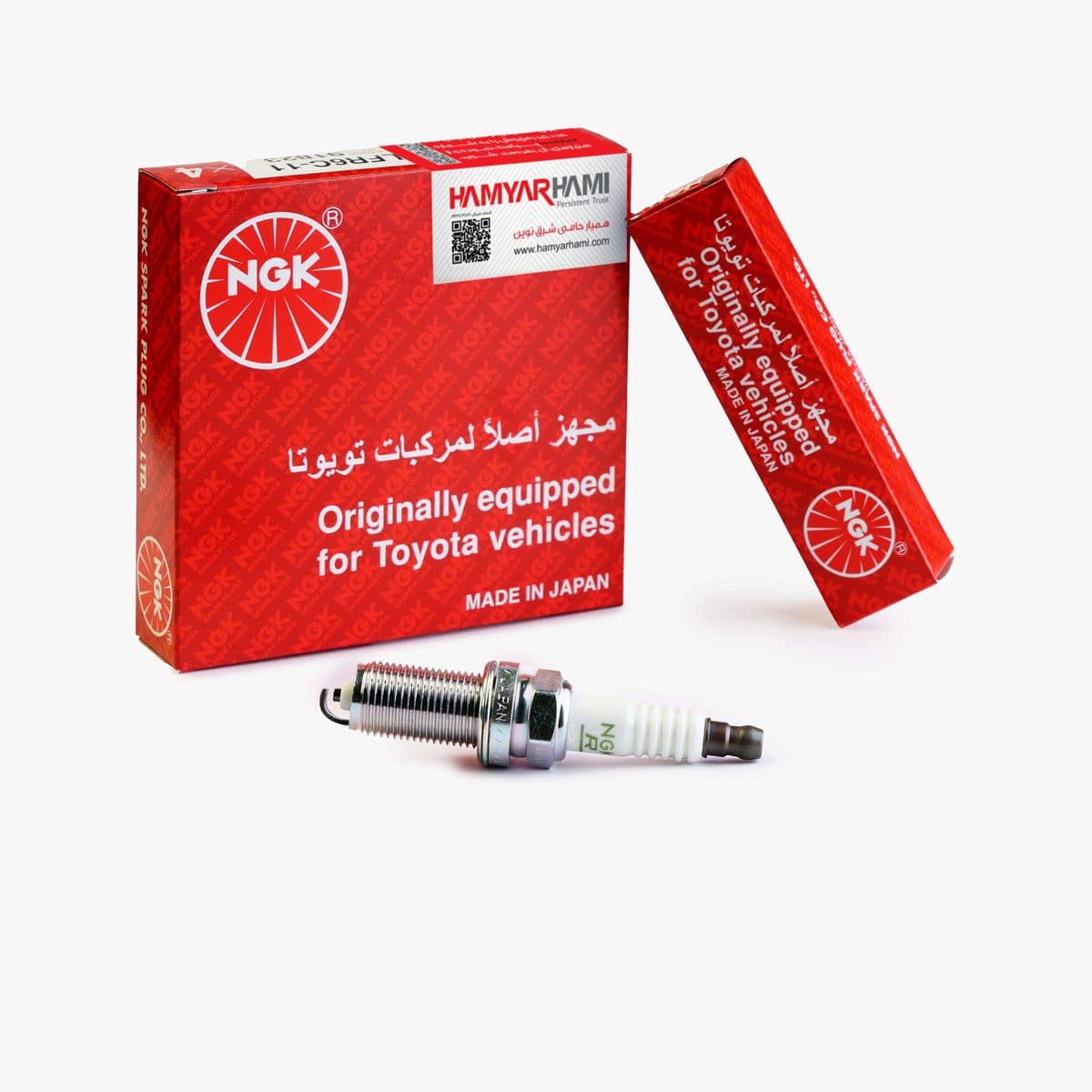 شمع پایه کوتاه ژاپن NGK BKR6EYA-11 / 4195