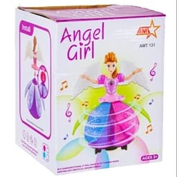 عروسک انجل فرشته رقاص موزیکال عروسک رقاص السا موزیکال اسباب بازی رقاص عروسک آنجل موزیکال چرخشی عروسک پرنسس عروسک دخترانه — تصویر ۳