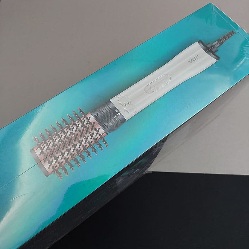 سشوار برس دار چرخشی وی جی آر VGR مدل V-498 کد 38216 — تصویر ۲