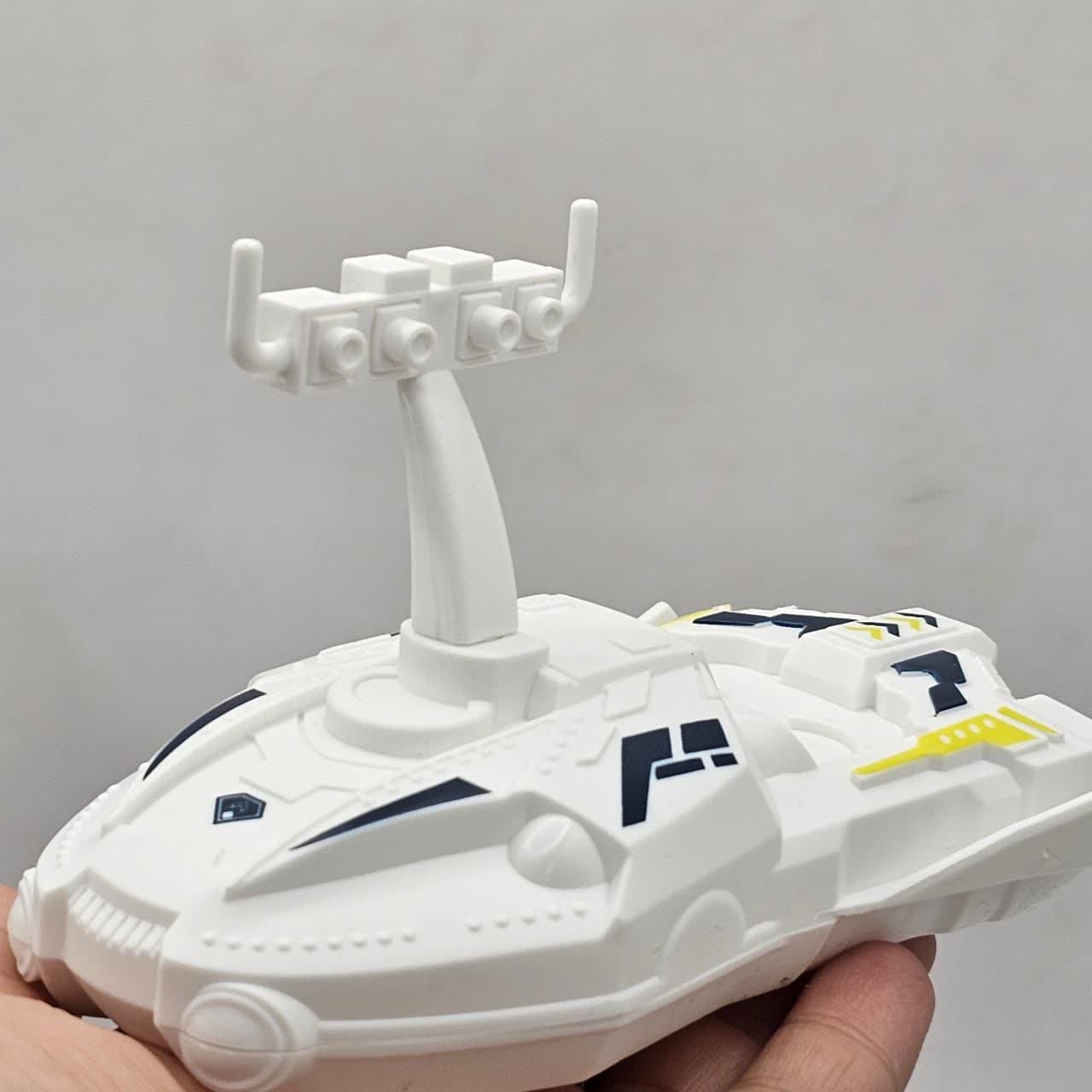 اسباب بازی ناب سل مدل آدم فضایی ، سفینه فضایی ، ماهواره و سکوی پرتاب موشک کد SPACE CRAFT مجموعه 5 عددی — تصویر ۴