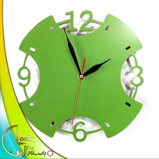 ساعت دیواری طرح فانتزی کد 51 فیلبندشاپ مدل 838685