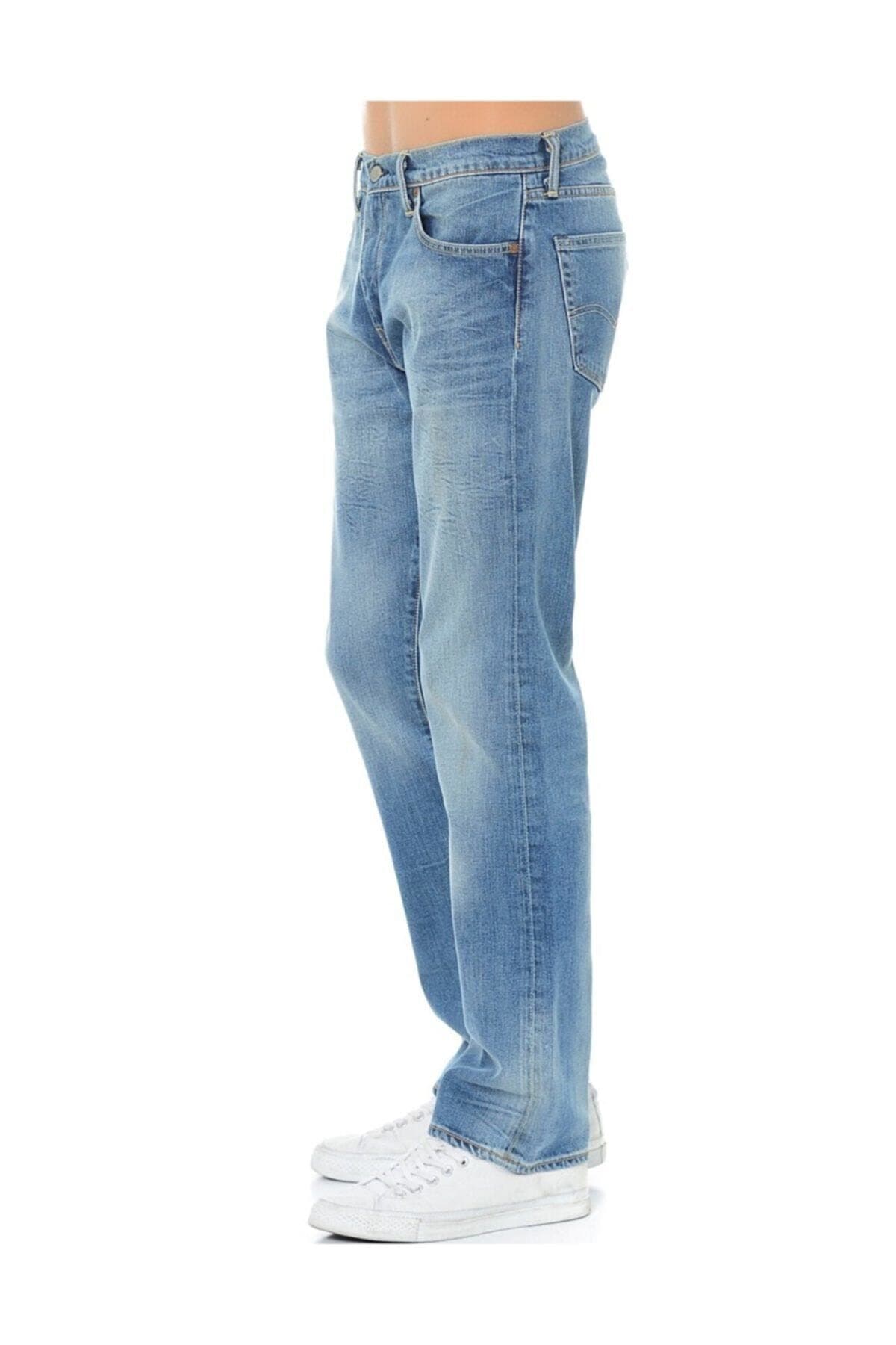 شلوار جین لیوایز مردانه جین آبی راسته Straight/استریج فاق نرمال Straight/استریج کژوال/روزمره | Levi’s 29990-0323 UM — تصویر ۴