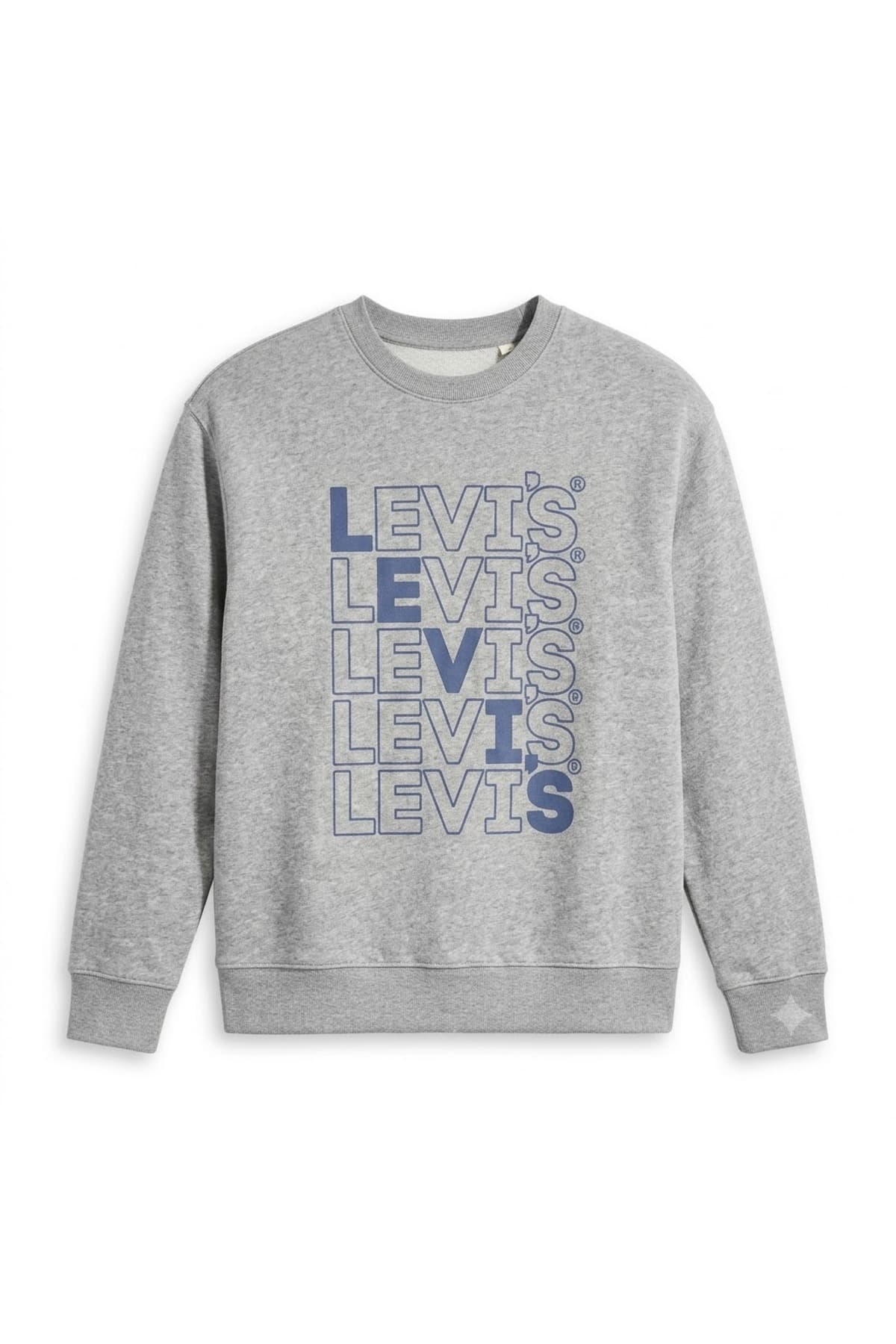 سویشرت لیوایز مردانه 100% پنبه خاکستری اسپرت اسلوگان Regular/رگولار Regular/رگولار اسپرت | Levi’s 04855tr TR