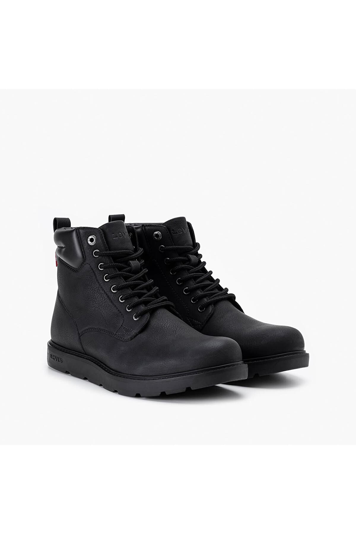 بوت لیوایز مردانه چرم اصل مشکی راسته | Levi’s marshall IN — تصویر ۳