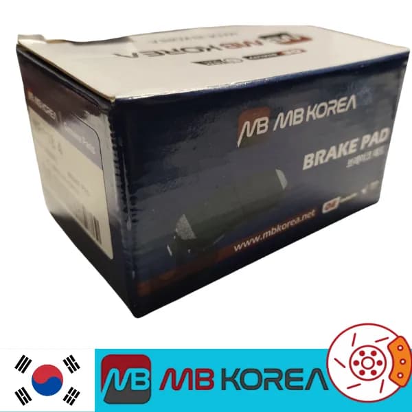 لنت ترمز عقب ویتارا 2400 ام بی کره MB Korea — تصویر ۴