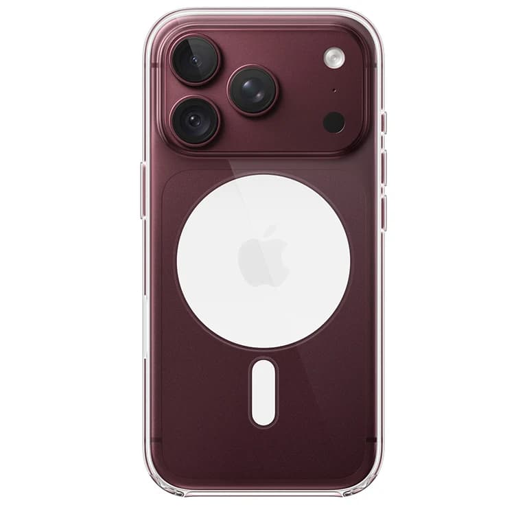 قاب شفاف آیفون از برند APPLE مدل Clear Case with MagSafe — تصویر ۲