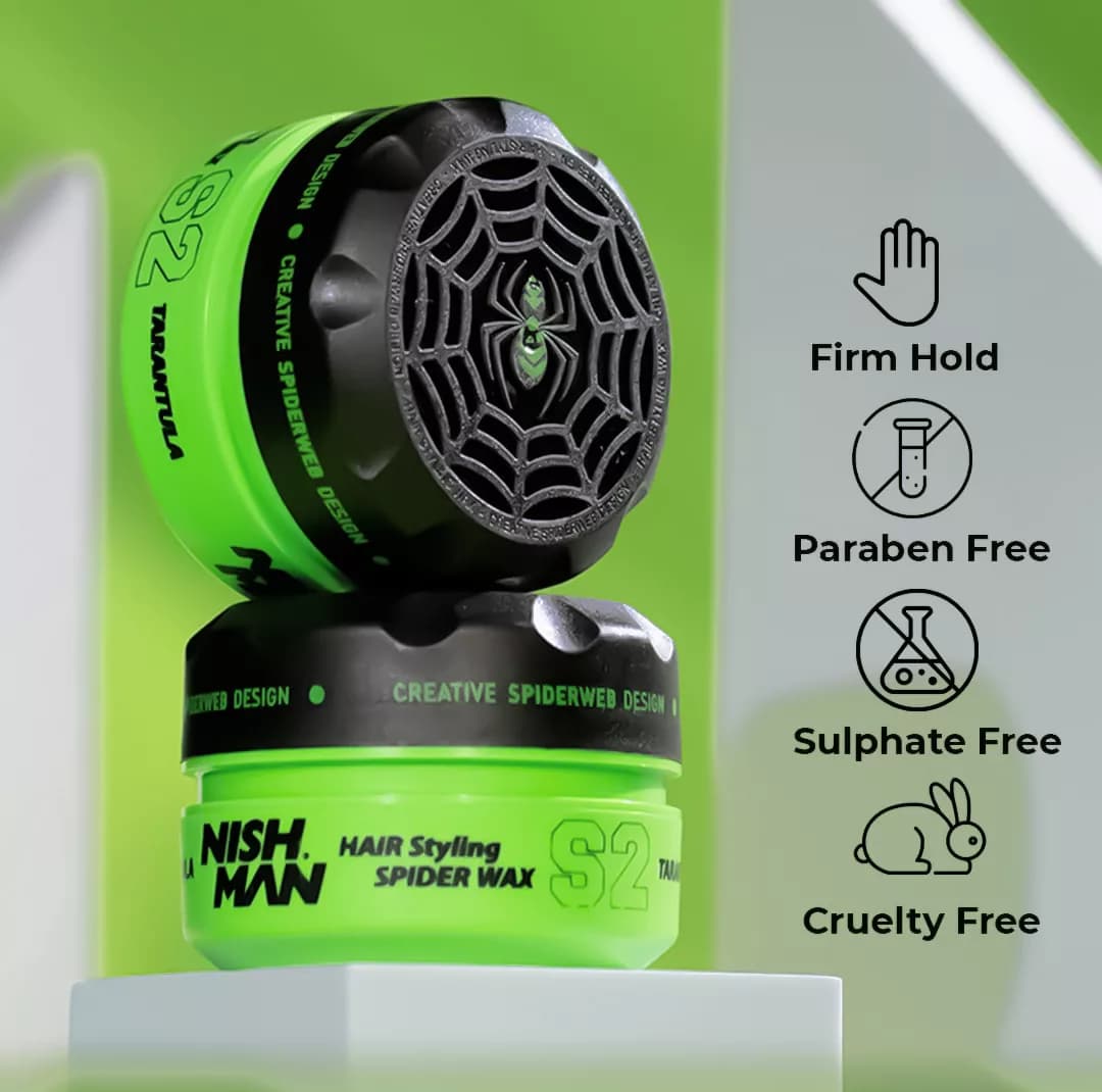 واکس مو نیشمن سری Spider مدل Volume حجم 100 میلی لیتر — تصویر ۴