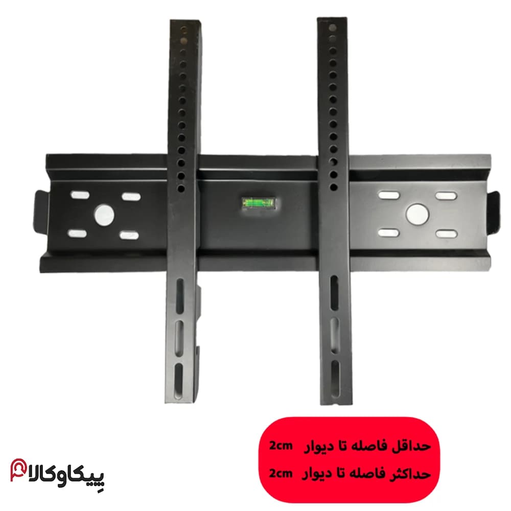 پایه براکت تی وی جک ثابت دیواری از 26 تا 55 اینچ مدل Z4 — تصویر ۴