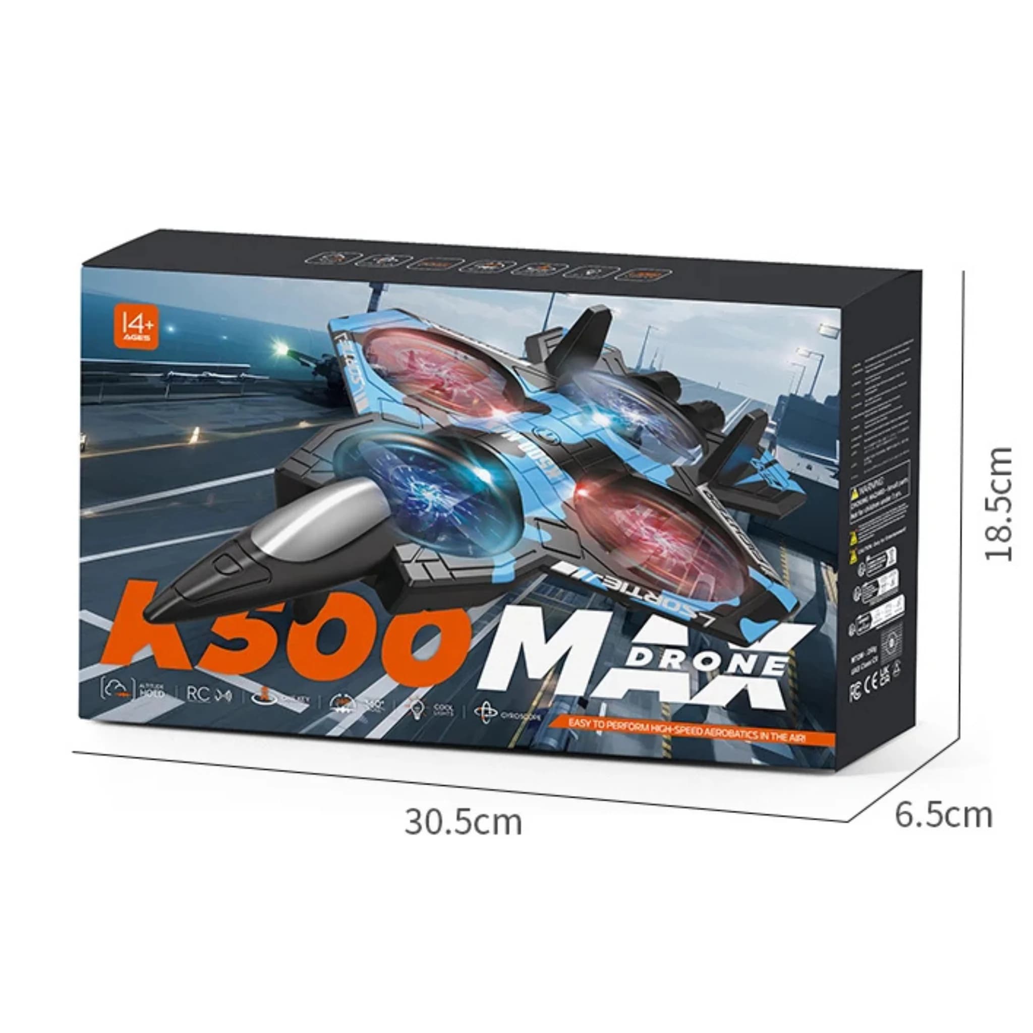 هواپیما کنترلی عمود پرواز اس جی وای مدل K500 MAX ایتم K500 — تصویر ۲