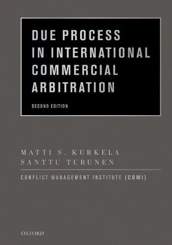 و دانلود نسخه کامل کتاب زبان اصلی Due Process in International Commercial Arbitration 2nd Edition | دانلود کتاب خارجی