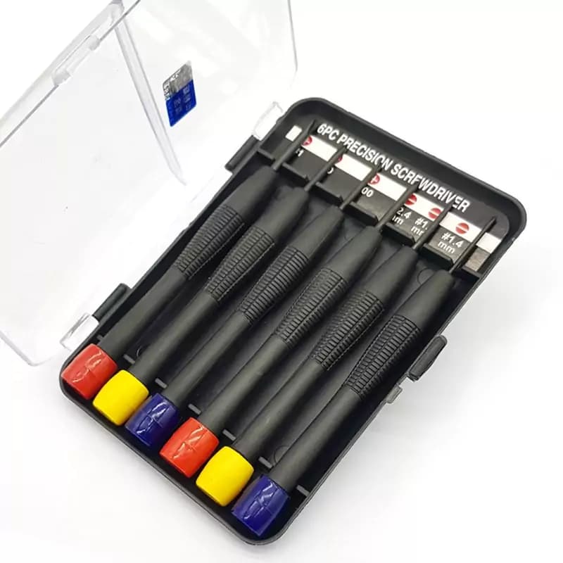 پیچ گوشتی ساعتی ست کامل کیفیت درجه یک 6عددی