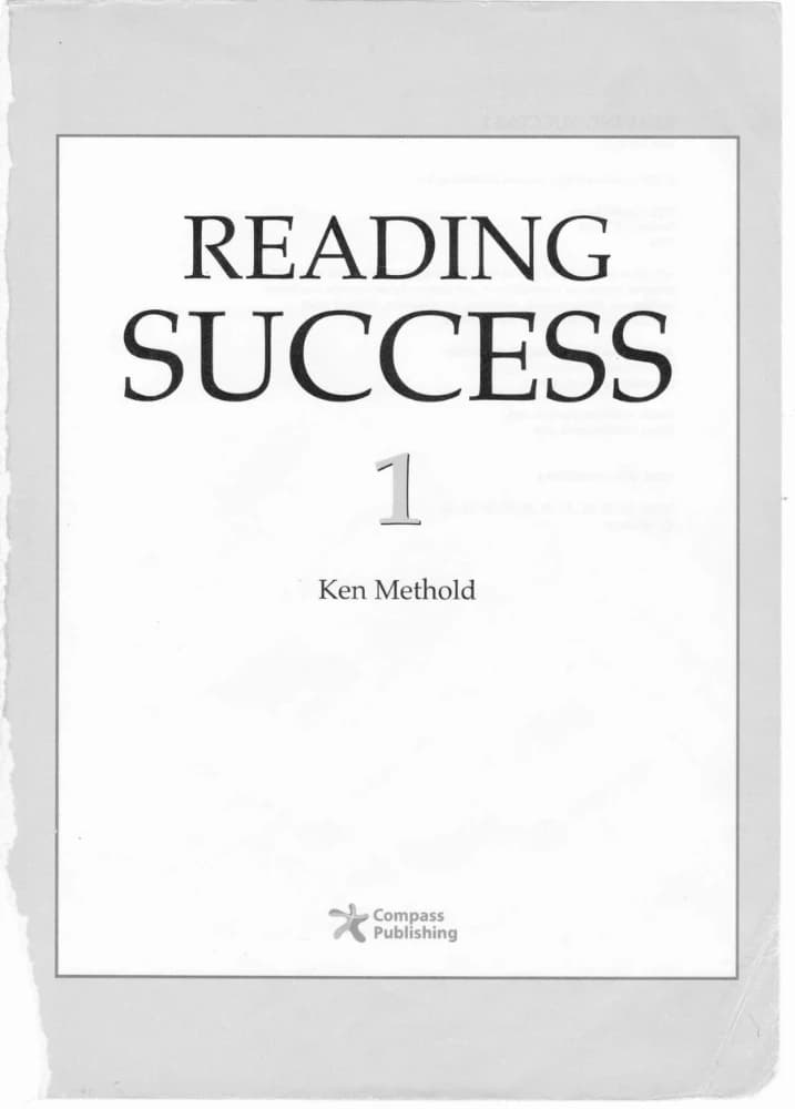 کتاب Reading Success 1 (موفقیت در خواندن ۱) نسخه انگلیسی PDF