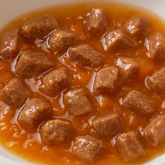 پوچ گربه وینستون با طعم مرغ در سس تخم مرغ – Winston Cat Pouch with Chicken in Egg Sauce — تصویر ۲