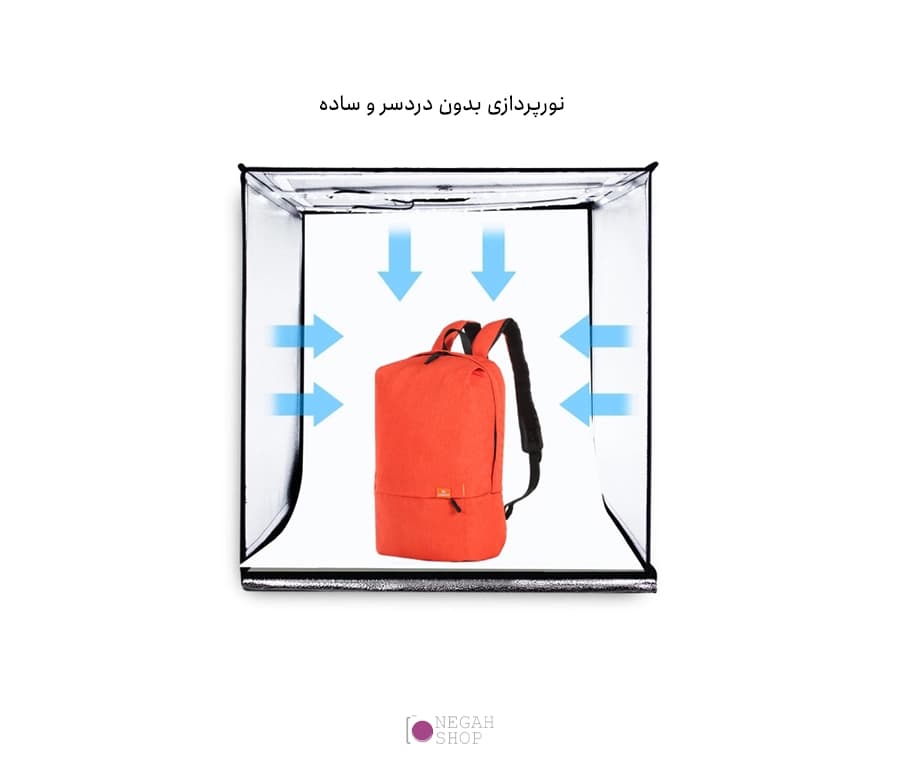 پنل نور ال ای دی 30 وات مخصوص اتاق نور 60 سانت Puluz PU5212 — تصویر ۴