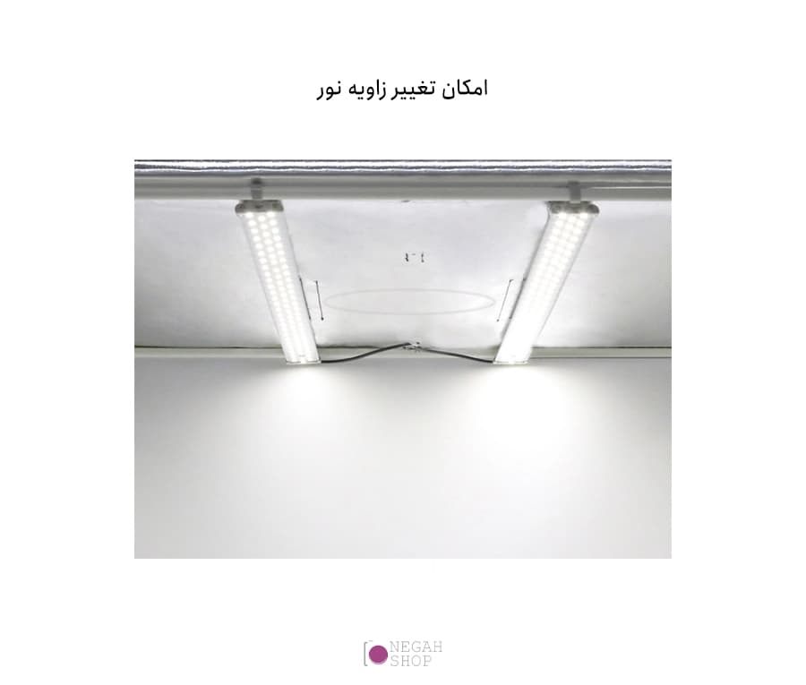 پنل نور ال ای دی 40 وات مخصوص اتاق نور 80 سانت Puluz PU5213 — تصویر ۷