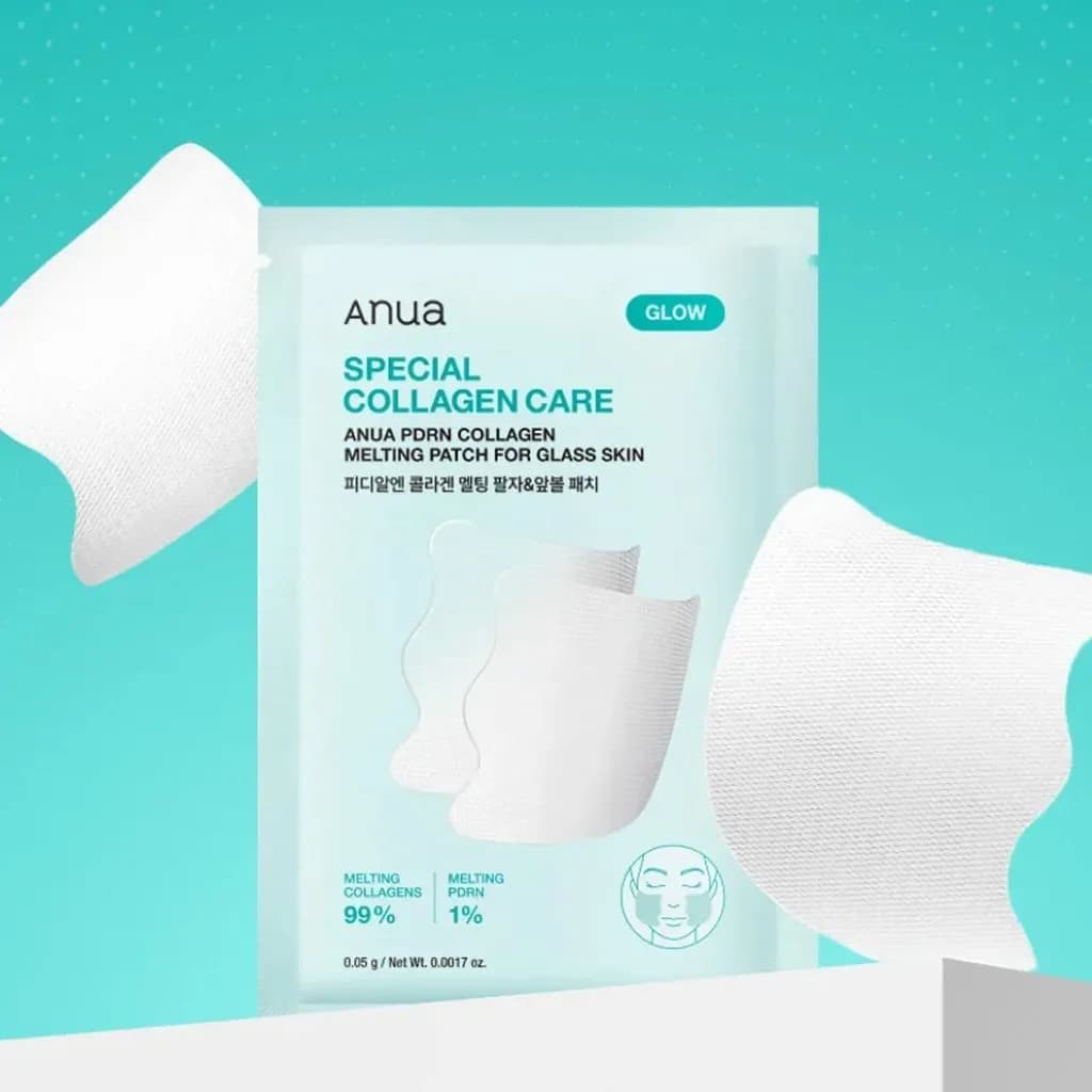 پچ کلاژن و PDRN آنوا مدل Collagen Melting Patch for Glass Skin — تصویر ۵