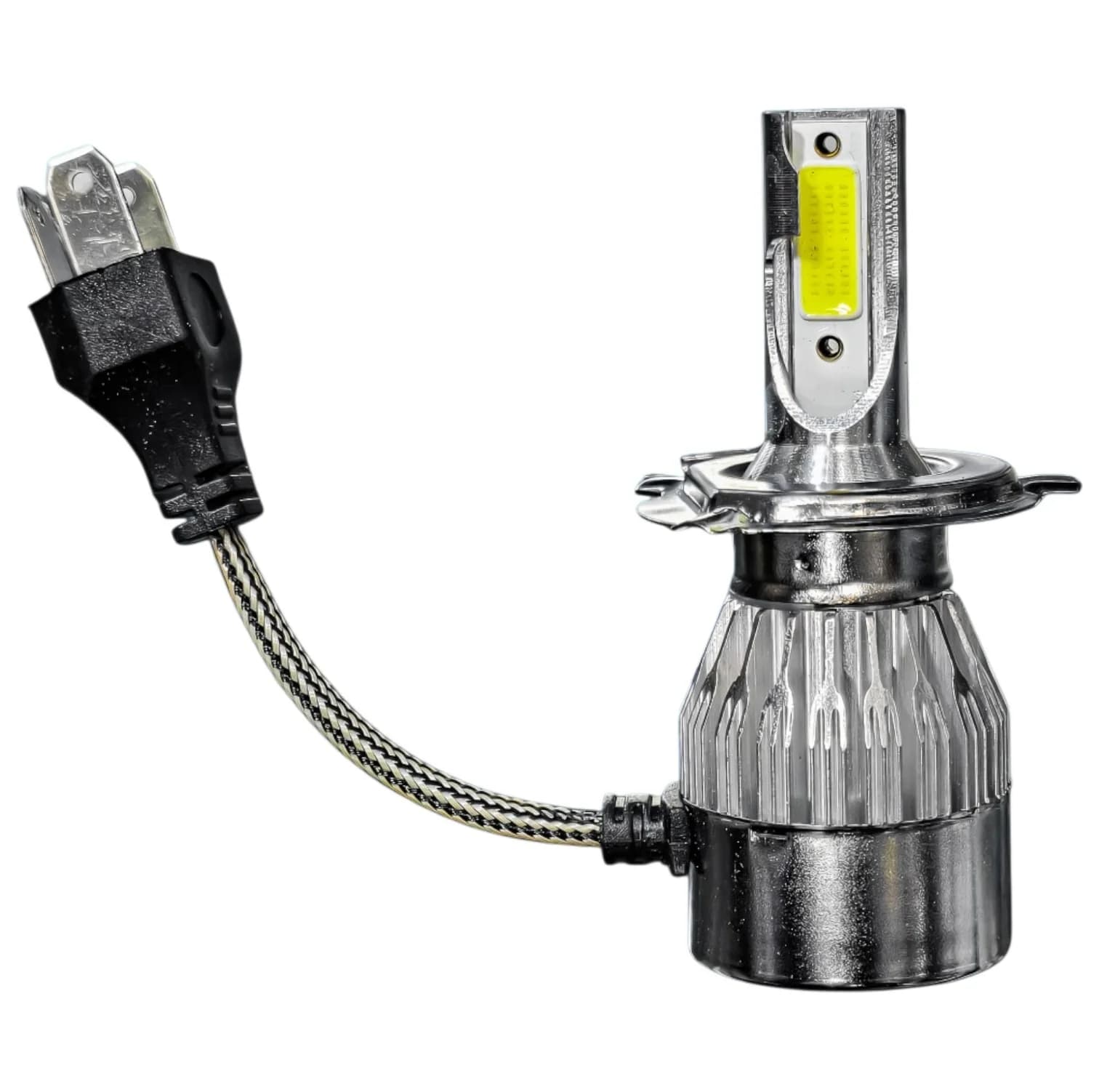 هدلایت چراغ جلو خودرو تک حالته فورس مدل ۲ طرفه یخی کد CUB پایه H4 مناسب برای پراید ۱۳۱ و پراید ۱۴۱ بسته ۲ عددی — تصویر ۸