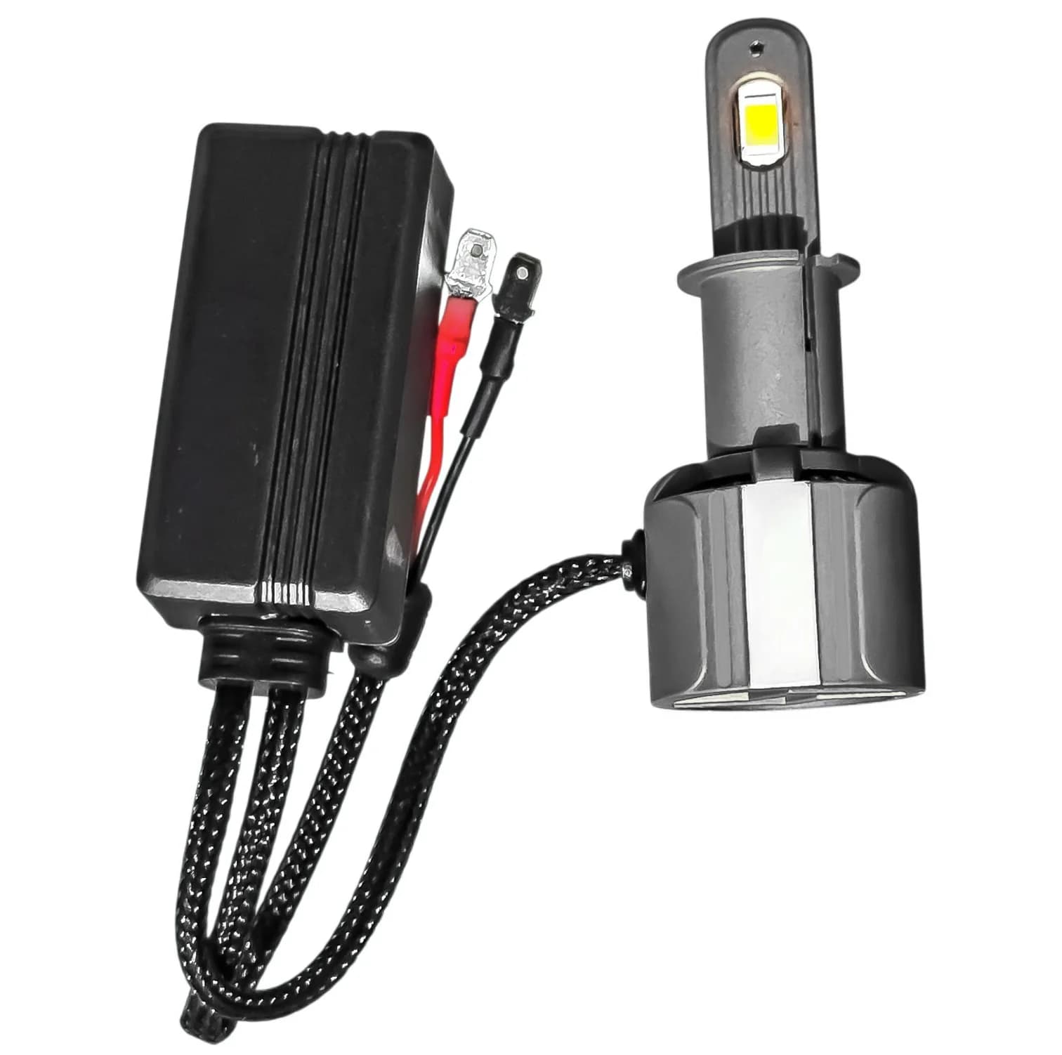 هدلایت چراغ مه شکن جلو خودرو تک حالته فورس مدل یخی A+ کد CSP پایه H3 مناسب برای پراید صبا و پراید نسیم بسته ۲ عددی — تصویر ۵