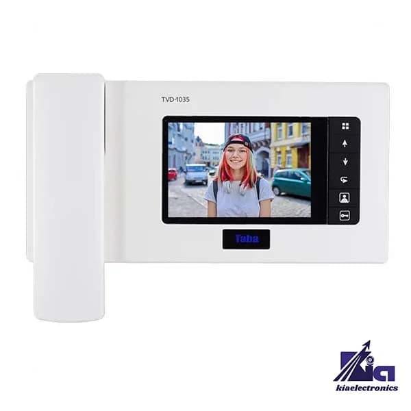 پکیج آیفون تصویری دو واحدی تابا TVD-1035 با پنل کارتی CR1860 — تصویر ۴