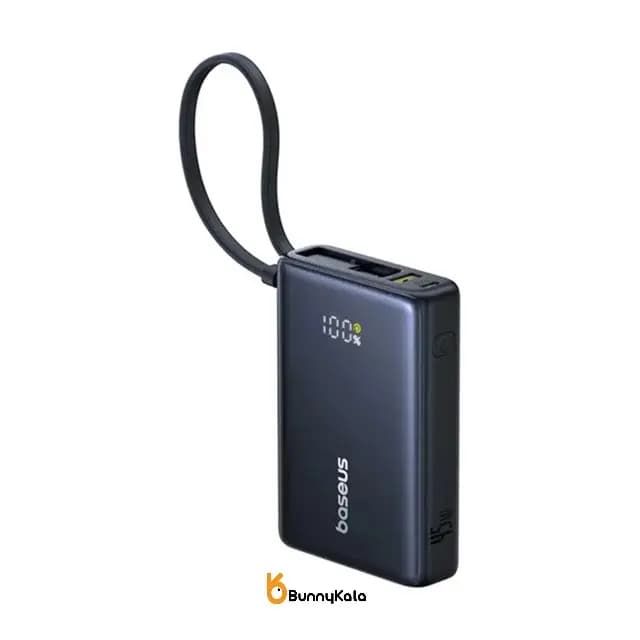 پاوربانک 45 وات باسئوس مدل P10076803123-00 ظرفیت 10000 میلی آمپر ساعت
