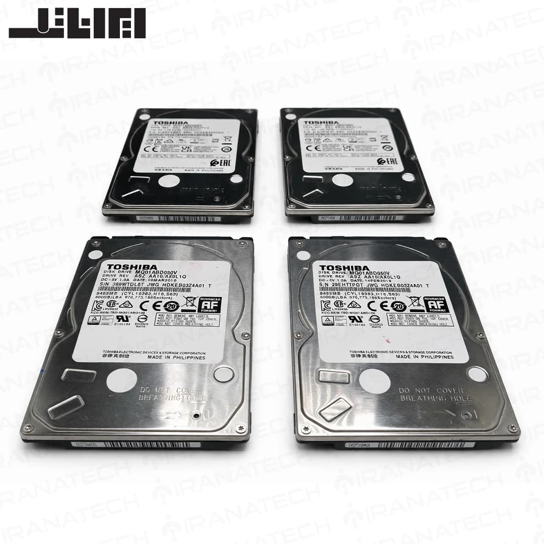 هارد لپ تاپ 500 گیگابایت HDD برند Toshiba — تصویر ۳