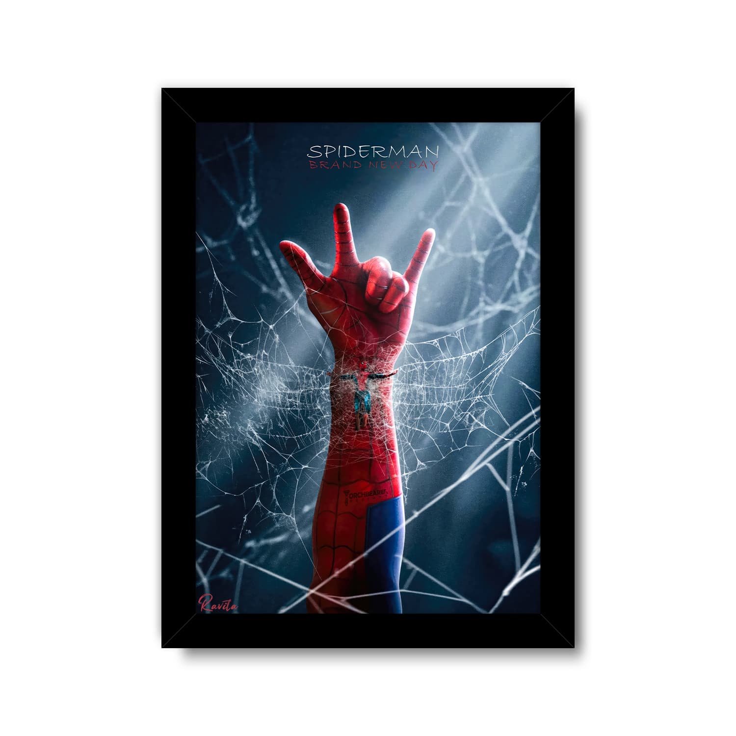 تابلو تکی راویتا طرح مرد عنکبوتی – Spider-Man کد 3909