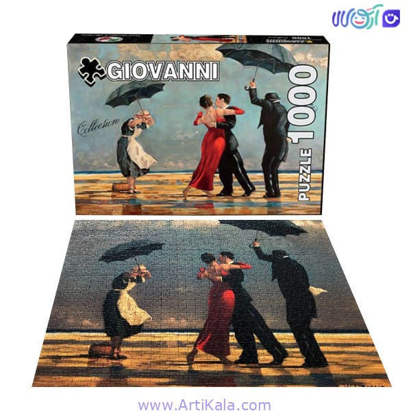 پازل 1000 قطعه پیشخدمت آوازه خوان Giovanni 06693 — تصویر ۳