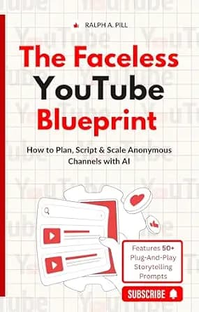 و دانلود نسخه کامل کتاب زبان اصلی The Faceless YouTube Blueprint: How to Plan, Script & Scale Anonymous Channels with AI | دانلود کتاب خارجی