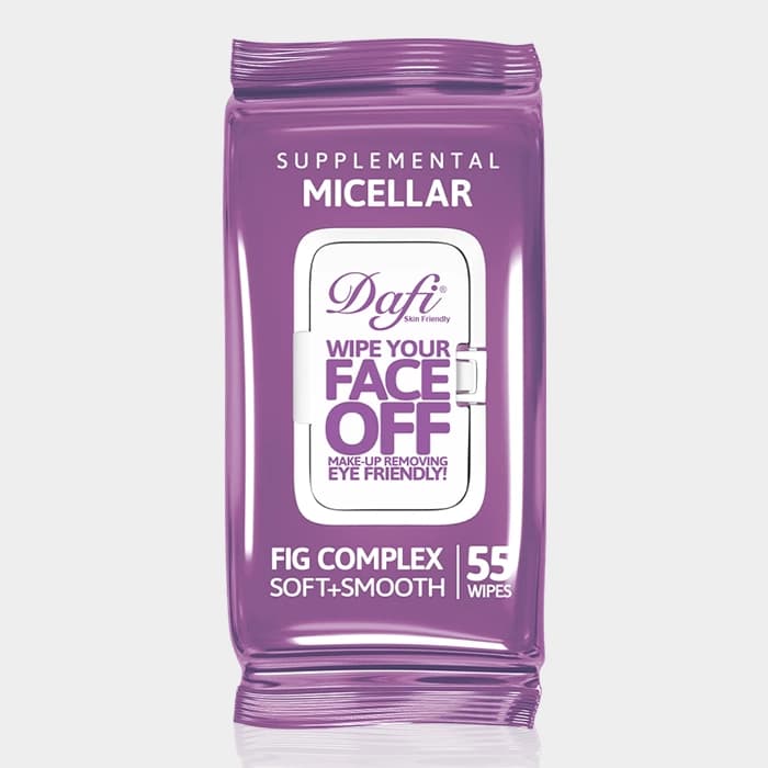 دستمال مرطوب آرایش پاک کن میسلار دافی Dafi Fig Complex Micellar 55Wipes
