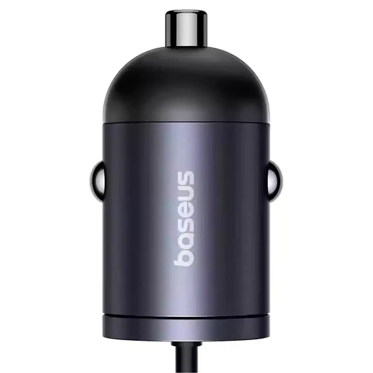 شارژر فندکی فست شارژ ماشین تایپ سی 30 وات بیسوسBaseus C00035001121-01 همراه با کابل متصل لایتنینگ — تصویر ۶