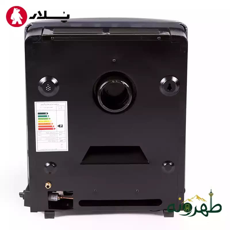 بخاری دودکش دار پلار مدل INVENT — تصویر ۳