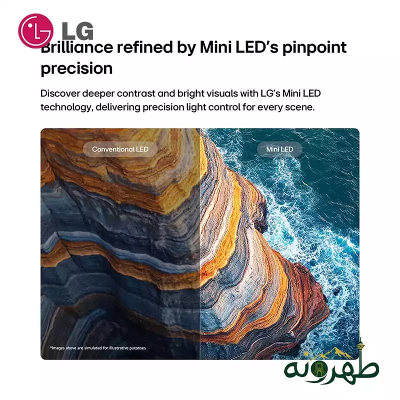 تلویزیون ال جی مدل LG 75QNED72B6T — تصویر ۵