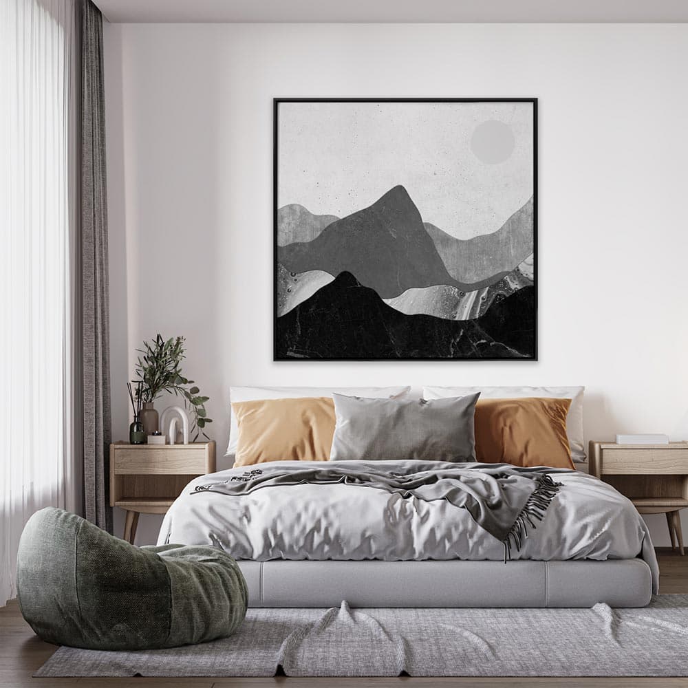 تابلو منظره کوهستان T12111310 — تصویر ۲