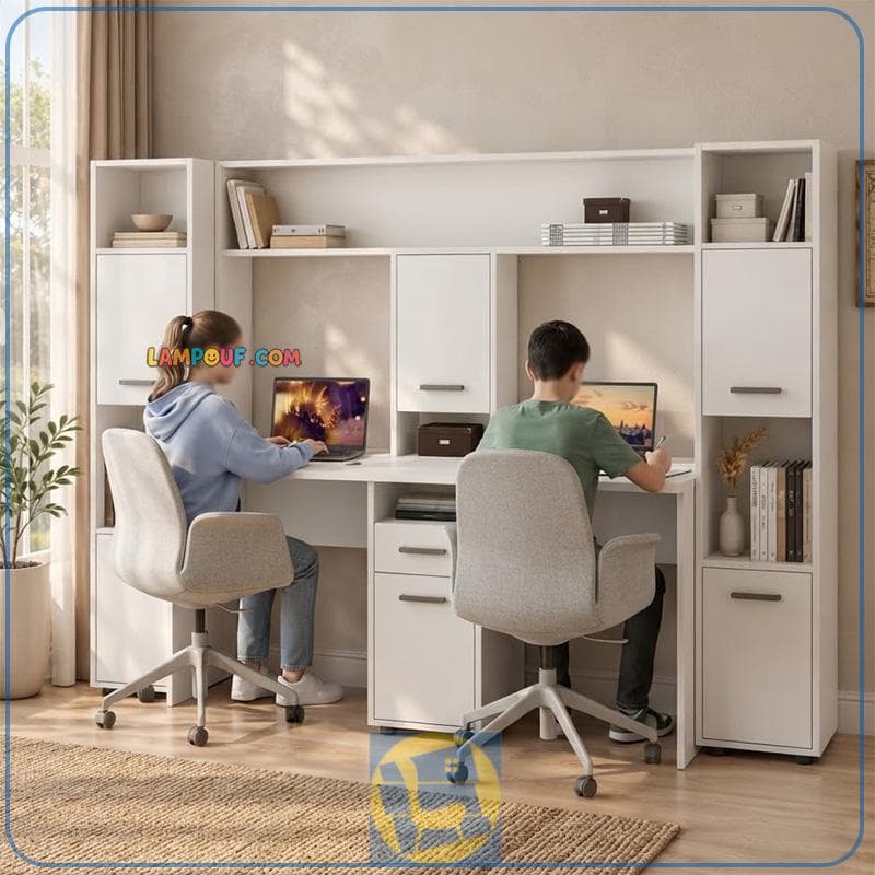 میز تحریر دونفره SDJ532 — تصویر ۳