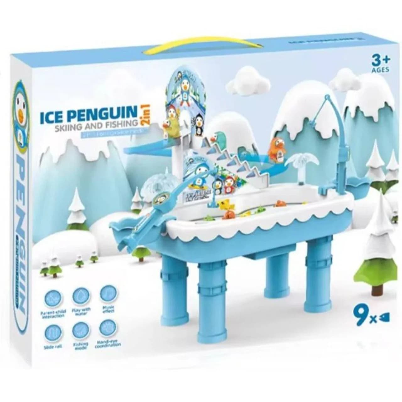 ماهیگیری در آب موزیکال با پله برقی دو کاره مدل ICE PENGUIN — تصویر ۲